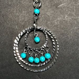 Park Lane turquoise beaded necklace18in adjustable